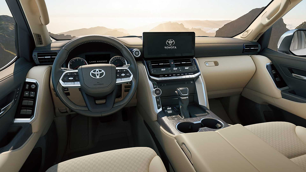 Khoang lái nội thất Land Cruiser LC 300